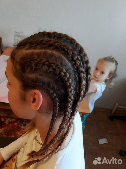 Плетение кос канекалон и без
