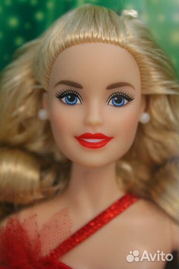 Кукла Барби, Barbie Holiday 2022 блондинка, нрфб