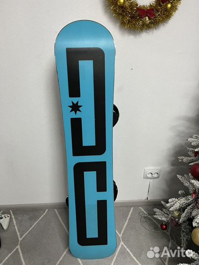 Сноуборд комплект DC ply mini 125 + Burton step on