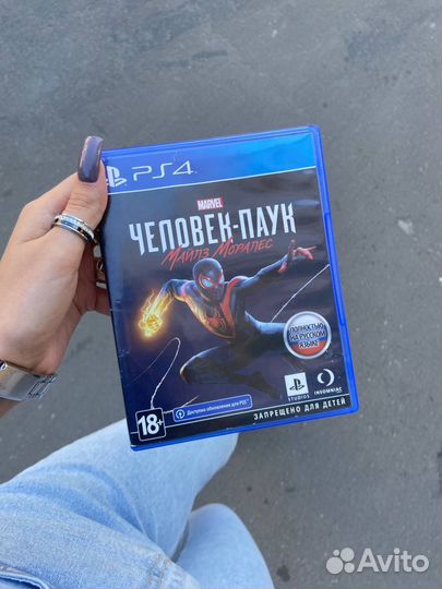 Игра для приставки ps4 человек паук
