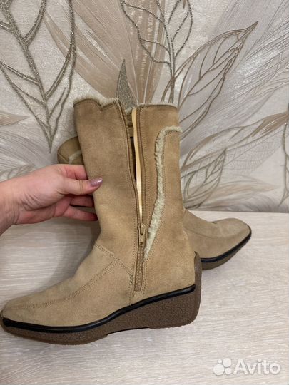 Полусапоги женские натуральная кожа