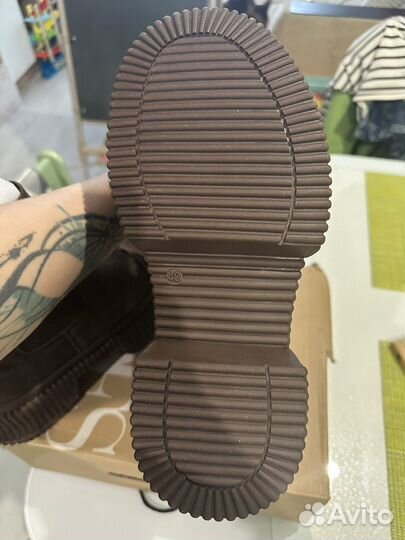 Челси натуральная замша