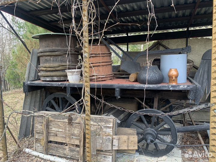 Телега для лошади