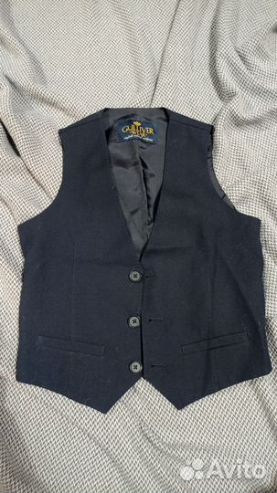 Жилетка для мальчика школьная 158