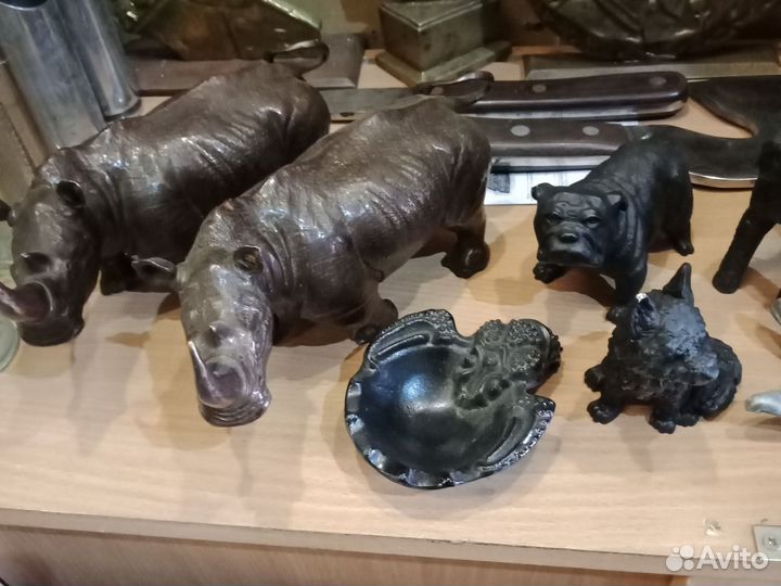 Скульптуры бюсты СССР
