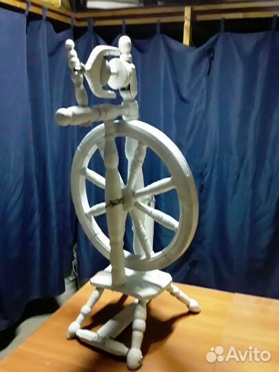 Прялка деревянная старинная