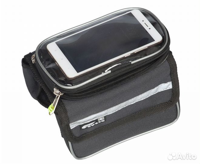 Велосумка на раму с чехлом для смартфона