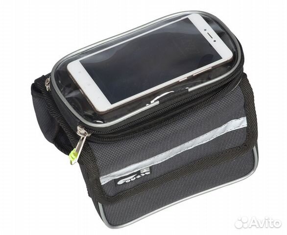 Велосумка на раму с чехлом для смартфона