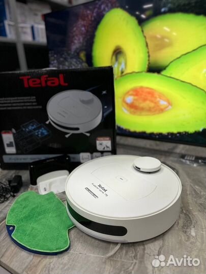 Робот пылесос моющий tefal
