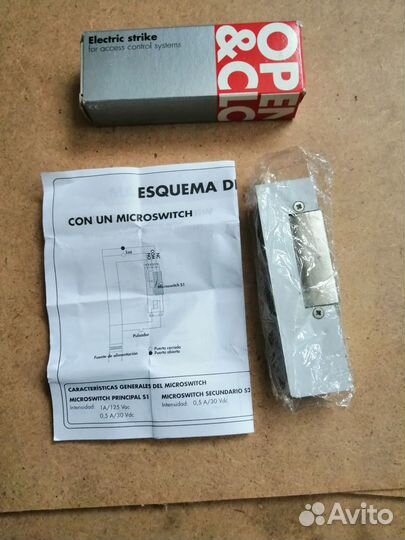 Защёлка электромеханическая 12В