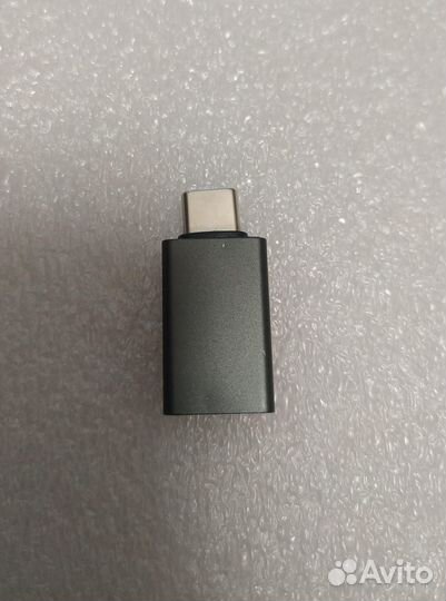 Адаптер moonfish USB-C на USB-A серый