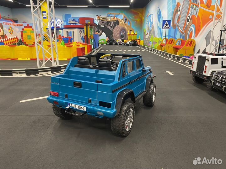 Детский электромобиль бу Mersedes G65 двухместный