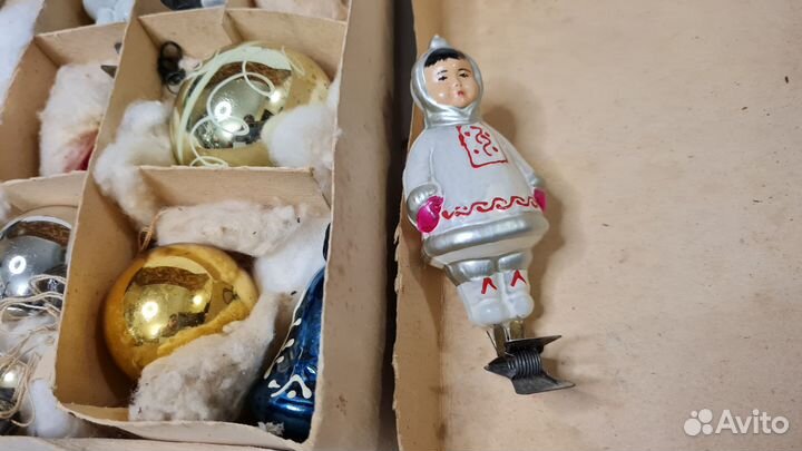 Елочные игрушки СССР