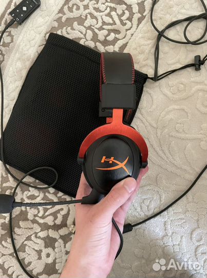 Игровые наушники hyperx cloud 2