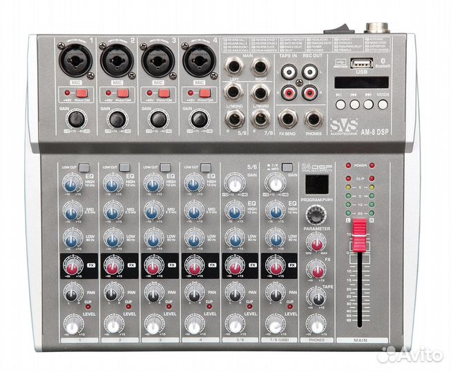 Микшерный пульт SVS Audiotechnik mixers AM-8 DSP