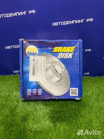 Диск тормозной Hyundai Accent с перфорацией