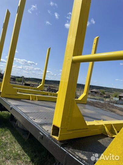 Прицеп лесовоз (сортиментовоз) ЕвроПрицеп 86742, 2007