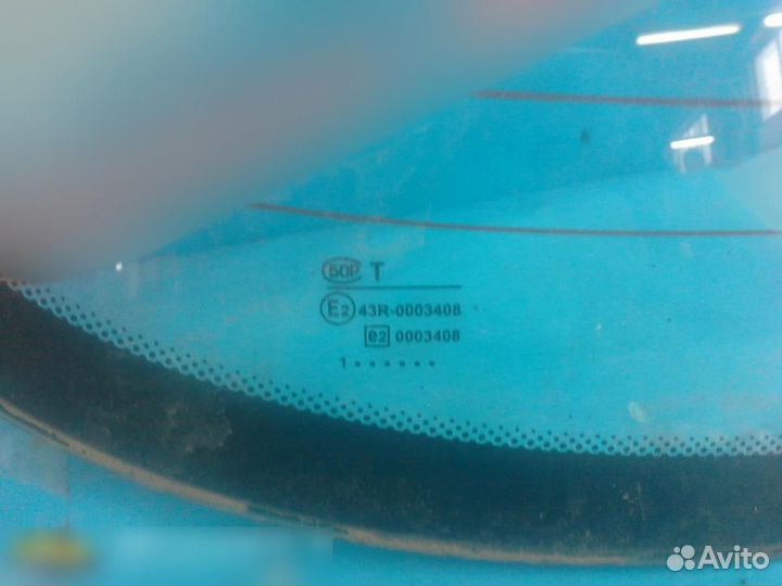 Стекло заднее Chevrolet Lanos 2004