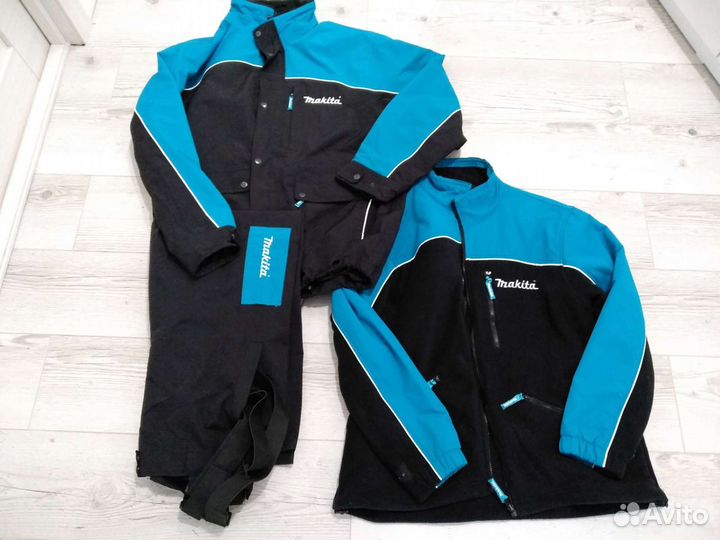Костюм makita (штаны+толстовка+куртка)