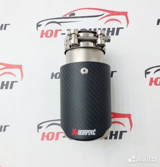 Насадка на выхлоп одинарная Akrapovic art sport
