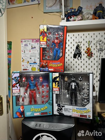 Spider-Man Mafex 147,185,186