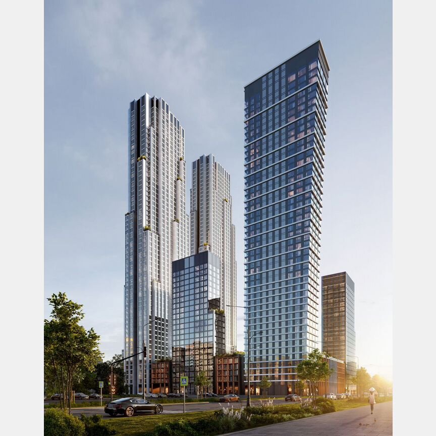 4-к. квартира, 107,9 м², 21/22 эт.