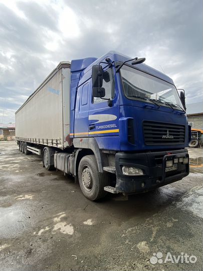 МАЗ 544019-1421-031 с полуприцепом, 2013