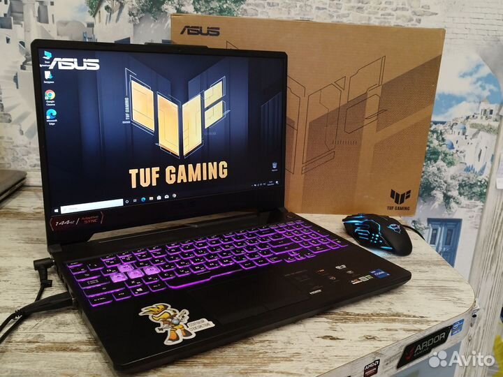 Геймер Asus TUF (144Hz/RTX3050Ti/16GB/i5-11400H)