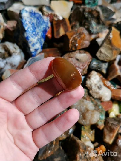 Сердолик, кабошон