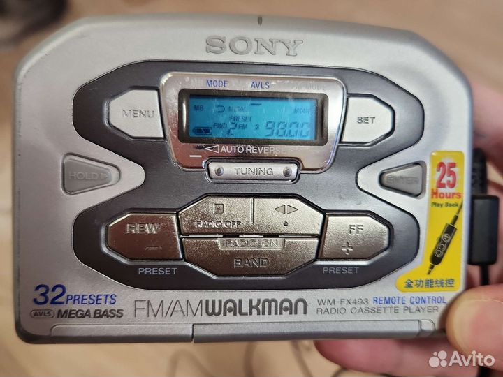 Кассетный плеер Sony в идеале