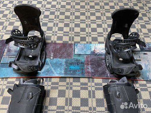 Мужской сноуборд комплект Burton - 157