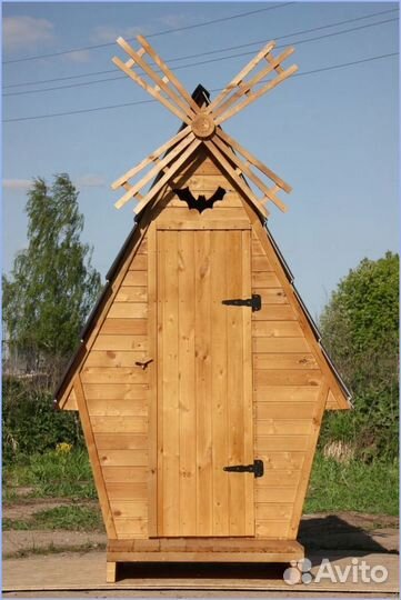Дачный туалет с дельфином гик 616