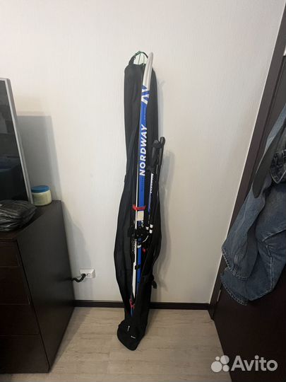 Лыжи беговые nordway 38размер полный набор