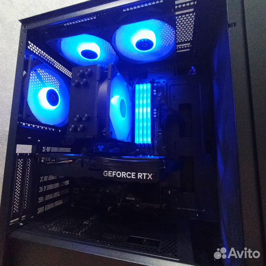 Игровой пк: Ryzen 5 5600, RTX 4060, озу 32гб