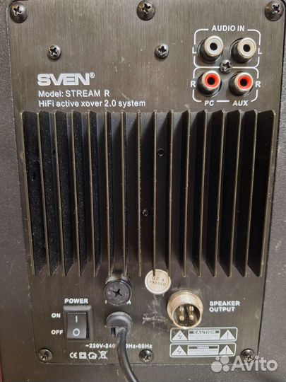 Колонки Sven 2.0 с Bluetooth