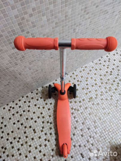 Самокат детский трехколесный бу