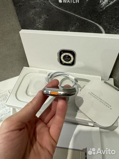 Apple Watch Ultra 49mm Yellow/Beige Trail Loop