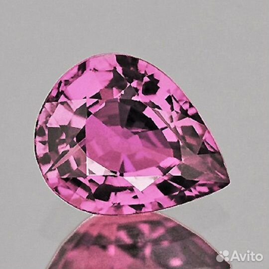 Сапфир натуральный 0,57Ct 6х5мм 1шт VVS Мадагаскар