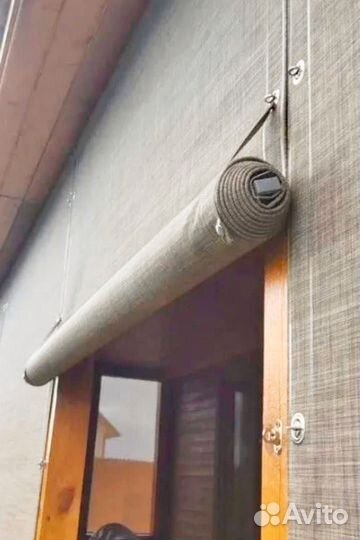 Затеняющие шторы для веранд и беседок