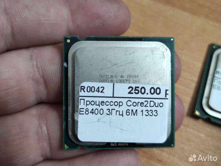 Процессор s775 core 2 duo e8400