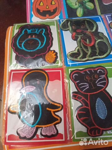 Наклейка - аппликация на детскую одежду