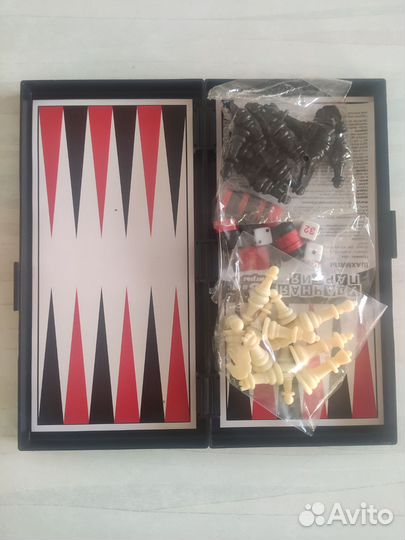 Шахматы нарды шашки 3 в 1