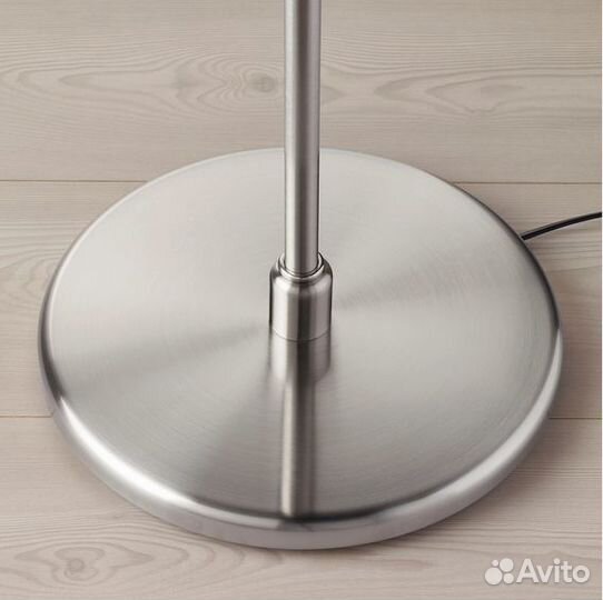 Основание светильника икеа крисмаст никелированный