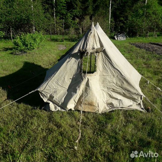 Палатка брезентовая СССР в ремонт