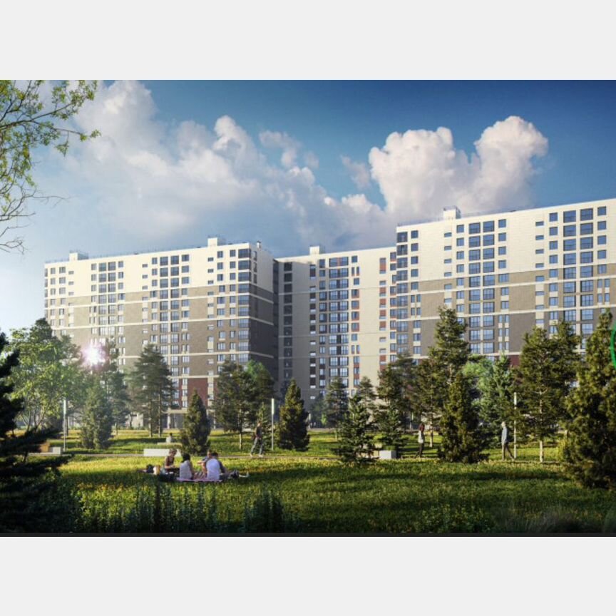 Квартира-студия, 24,9 м², 6/15 эт.