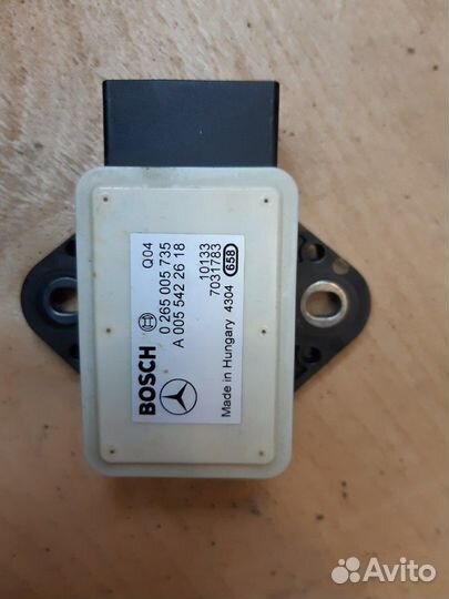 Датчик ускорения Mercedes Benz W212