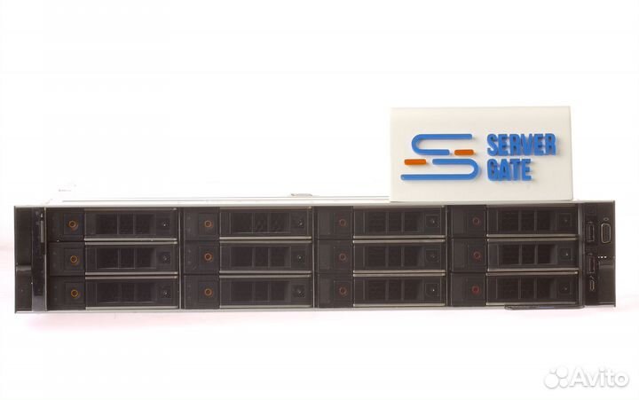 Сервер Dell R740xd 12LFF 2xGold 6152 64GB