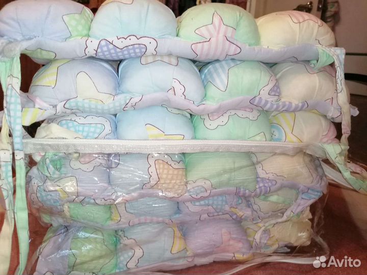 Бортики в детскую кроватку