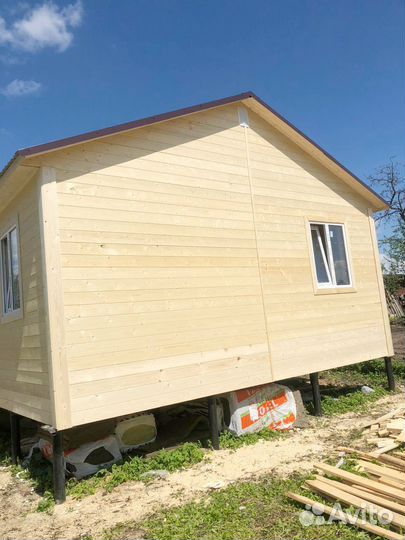 Каркасный дом 6х8 одноэтажный