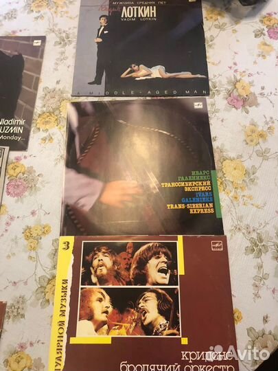 Виниловые пластинки СССР